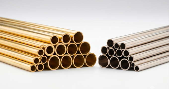 Copper and brass tubing